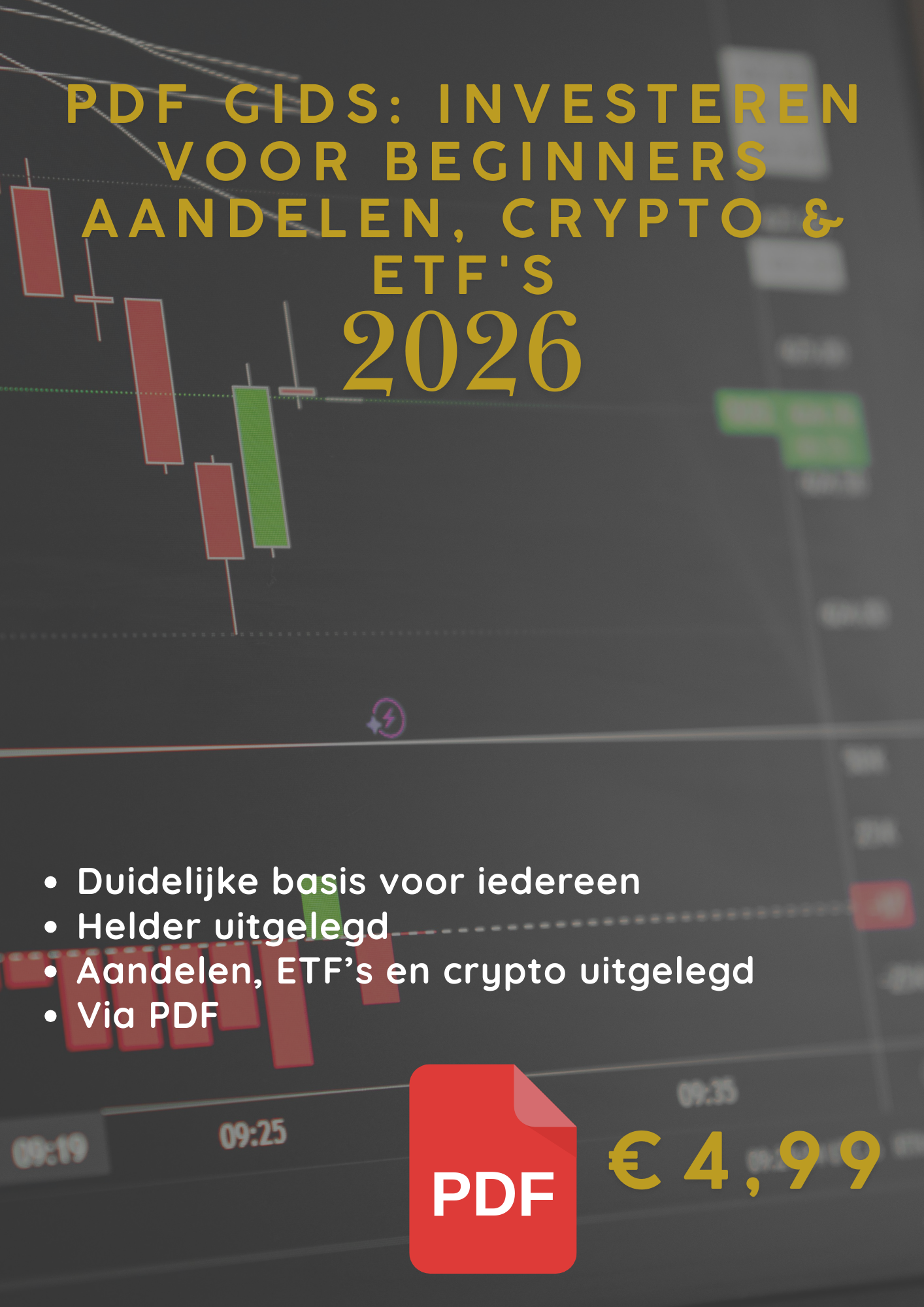 PDF GIDS: Investeren voor beginners | Aandelen, Crypto & ETF's